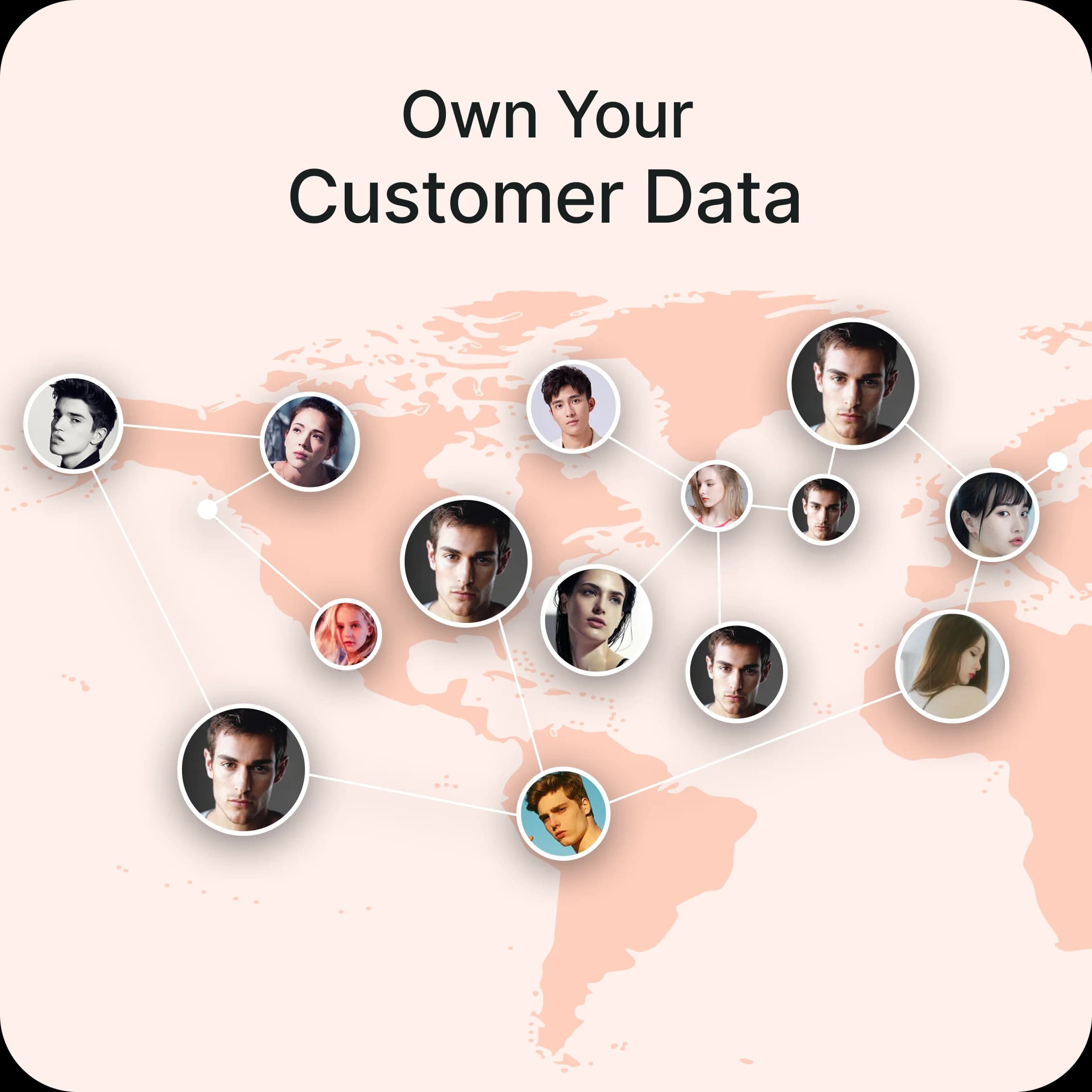 Global customer network showing owned customer data | TryzenSolution.com
