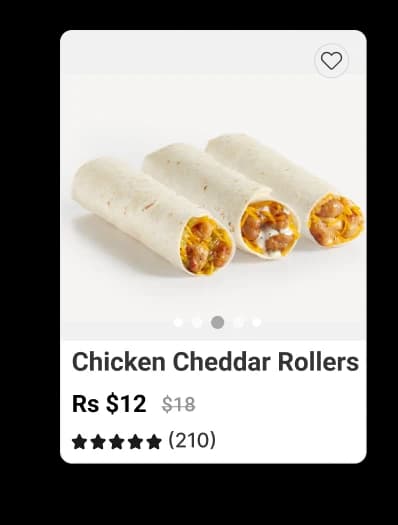 Chicken cheddar rollers